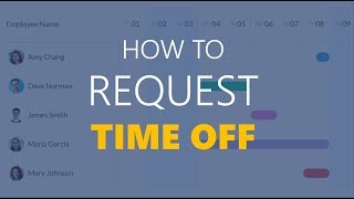 How to Request Time Off in Leave Dates