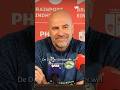 Het was rustig bij het persmoment van Bosz, zou de pers denken dat de titelstrijd al beslist is? ?