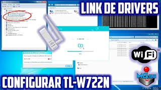 Como Instalar Adaptador USB WiFi TP-Link TL-WN722N | Configurar y Conectar Windows 7 8 8.1 10 11