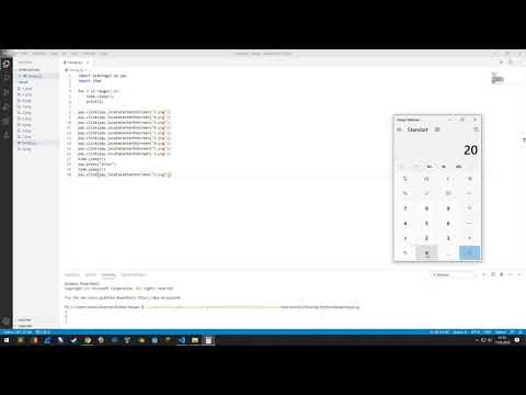 Python: PyAutoGui Module Image Recognition Feature