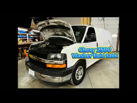 Chevy Express 2500/3500 washer tank replacement
