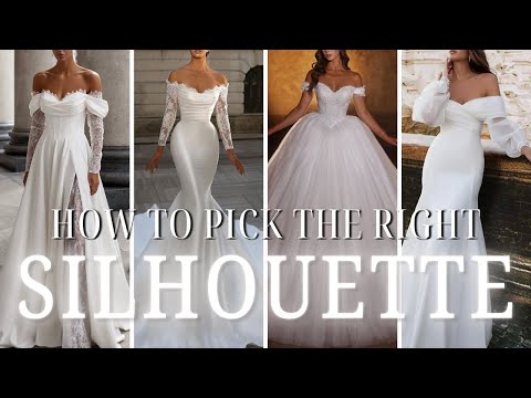 The 4 Must-Know Wedding Dress Silhouettes and Who They Flatter