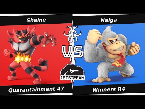 Quarantainment 47 Winners R4 - Shaine (Incineroar) Vs. Nalga (Donkey Kong) Smash Ultimate - SSBU