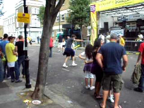 Skanking it out at Notting Hill Carnival