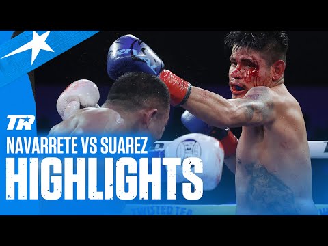 Controversial End! Navarrete vs Suarez Stopped by Cut, El Vaquero Retains