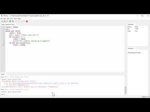 Validation Loops In Python