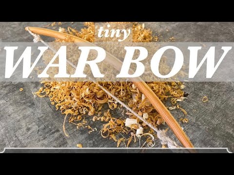 8th Scale Pacific Yew War bow