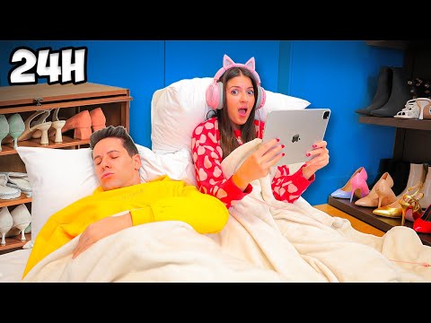 24 ORE NELLA CABINA ARMADIO DI SOFÌ!!