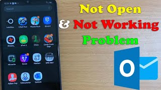 How to Fix Microsoft outlook App Not Working | Microsoft Outlook Not Opening Problem in Android