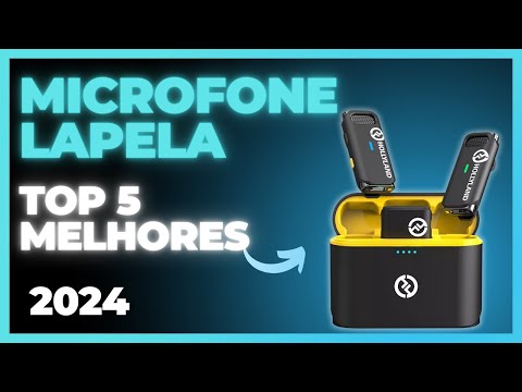 Os 5 MELHORES Microfones de Lapela de 2024 - Microfone de Lapela Custo-Benefício