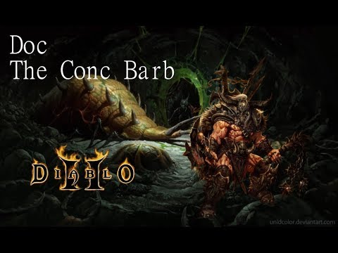 Diablo 2 LoD - SP HC - Conc Barb Progress - 🌜🍺 11-05-2018