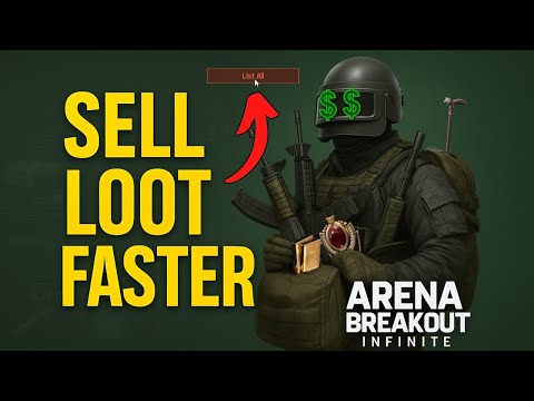 Secret to selling Raid loot INSTANTLY in Arena Breakout Infinite