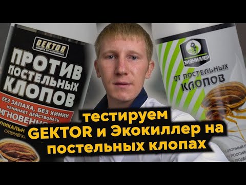 ГЕКТОР vs. ЭКОКИЛЛЕР. Эксперимент на клопах | Герадез