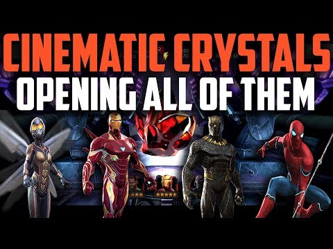 BIG Cinematic Crystal Opening - 5-Star, 4-Star, Legendary & MORE! - Marvel Contest of Champions