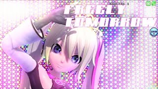 [60fps Full風] FREELY TOMORROW - Hatsune Miku 初音ミク Project DIVA English lyrics Romaji subtitles