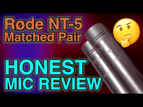 RODE NT5 Small Diaphragm Cardioid Condenser Microphone Stereo Pair 2002 - Present - Silver image 14