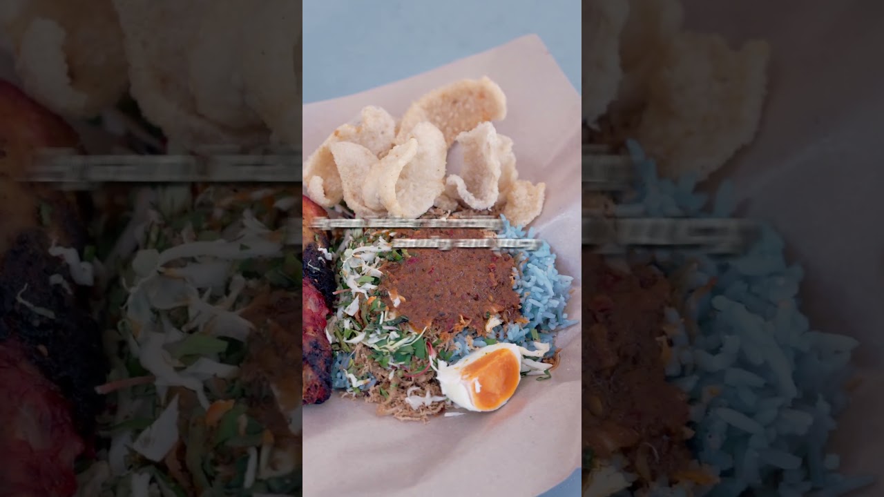 nasi kerabu tumis, putrajaya