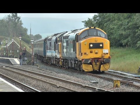 Branch line Society, 'The Garsdale Growler' 37s Visit Ribblehead Virtual Quarry 27/08/23