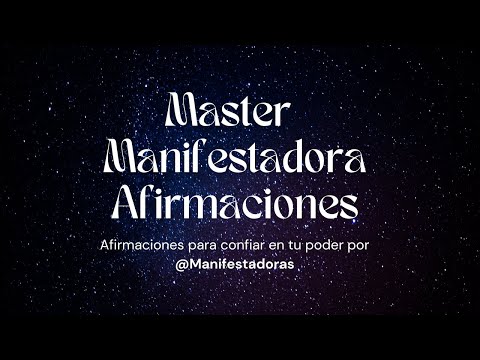 ✨🌌 Master Manifestor - Affirmations🌌✨
