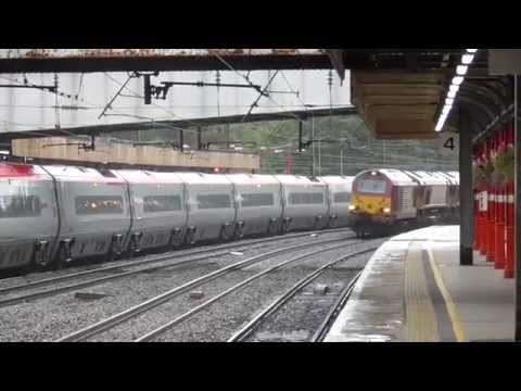 67007 with 66102/66040 dit 0z15 Mossend - Arpley engine move, Sun. 23rd August 2015