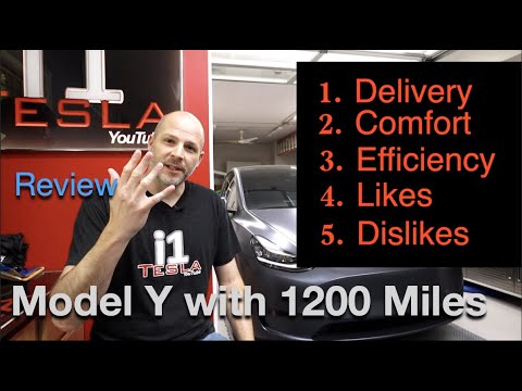 Model Y Review After 1200 Miles and 3 Weeks