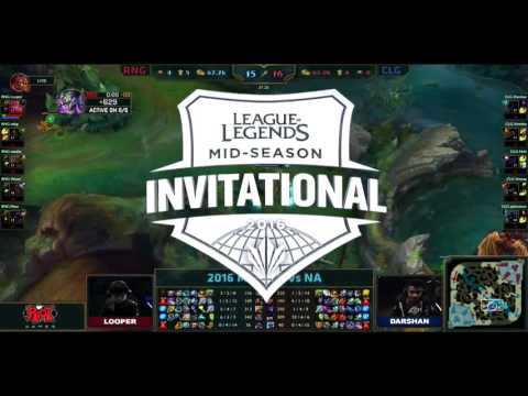 Mid-Season Invitational - RNG Vs. CLG - Stixxay Quadra Kill