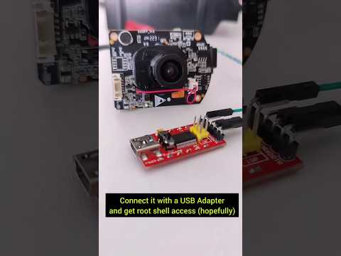 Dumping firmware with UART #iotproject #iothacking #electronics #uart