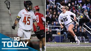 Previewing B1G Lacrosse Semifinals; Maryland Head Baseball Coach Rob Vaughn Joins | B1G Today