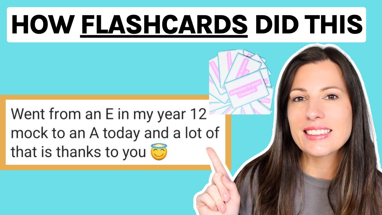 How to make and use flashcards to get an A/A* | how to use flashcards | A-level biology flashcards