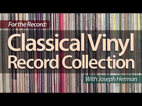 My Classical Vinyl Record Music Collection - Large amount of record albums with commentary