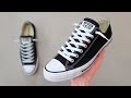 HOW TO LACE CONVERSE (BEST WAY!)