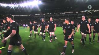 New Zealand National Anthem (with Subtitles) and All Blacks Kapo O Pango