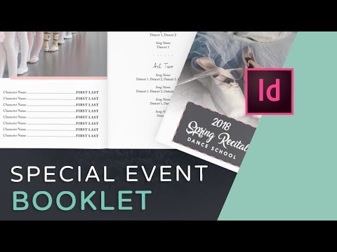 Let's Create an Event Program Booklet in InDesign
