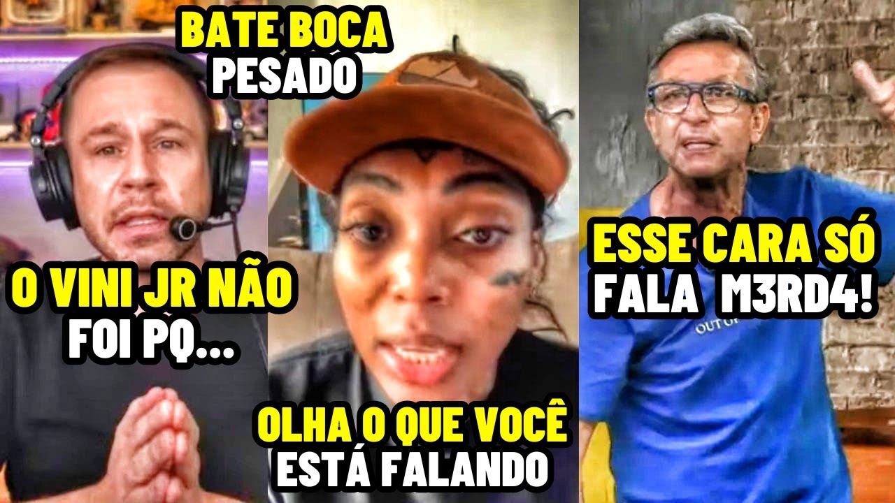 TIAGO LEIFERT CRITICANDO VINICIUS JR