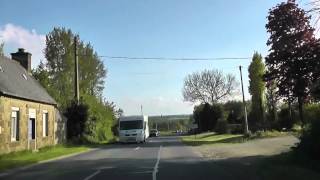 preview picture of video 'Driving On The D787A, D787 & D31 From Locménard To Bulat Pestivien, Brittany, France 25th May 2013'