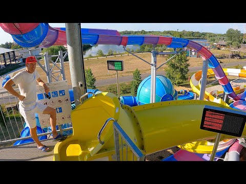 Super Drop Water Slide at Kisvárda AquaCinema