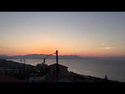 View from restaurant Cosmos in Platania, Crete