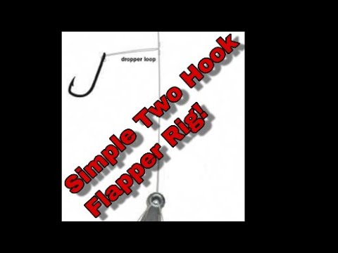 Simple 2 hook flapper rig