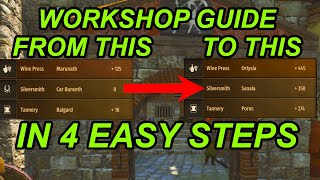 ULTIMATE Workshop Guide Find The Perfect Shop "Patch 1.1.5 to 1.8"  Bannerlord | Flesson19