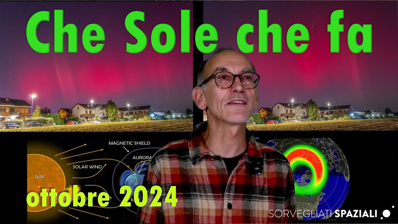 Che Sole che fa di ottobre 2024, con approfondimento sulla cometa C/2023 A3 Tsuchinshan-ATLAS
