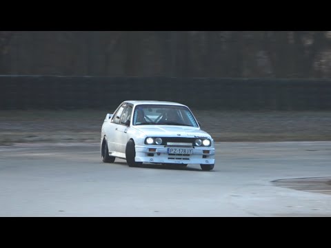Łukasz Grysiewicz, BMW E30 - VI SuperOES 2021 Tor Poznań - 15.01.2022