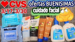 ❌️❌️ofertas BUENISIMAS • CUIDADO facial • CVS 3/17/24 - 3/30/24❌️❌️