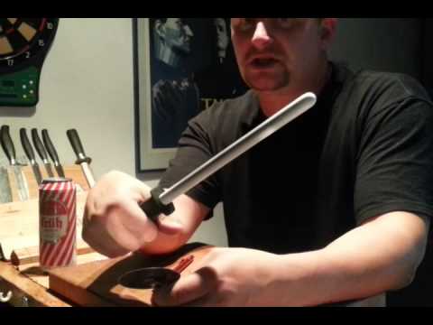 ✔HOW TO SHARPEN A PIZZA CUTTER || Tutorial