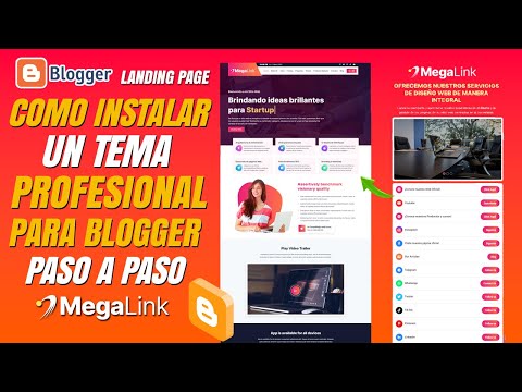 Cómo Instalar un tema profesional para Blogger 2023 Paso a Paso✅