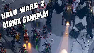 Halo Wars 2 - Atriox Gameplay Scarab Army and Invulnerability