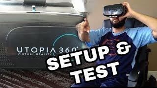 VR HEADSET (Retrak Utopia 360) SETUP AND FIRST IMPRESSIONS!!