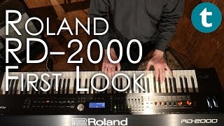 Roland RD-2000 | First Look | Demo