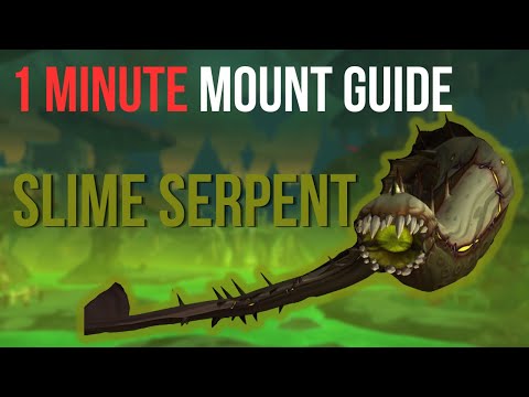 Slime Serpent 1 Minute Mount Guide | VERY EASY Secret Shadowlands Mount