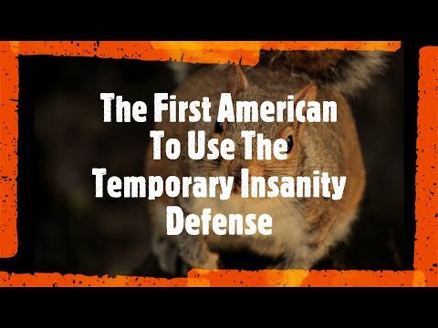 The First American To Use The Temporary Insanity Defense
