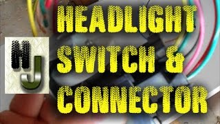 Jeep Headlight Switch & Connector Repair